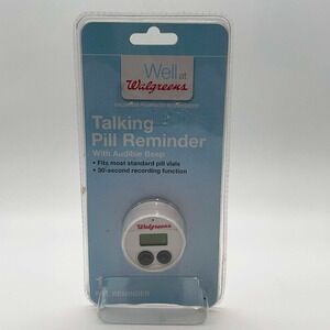 Well at‎ Walgreens Talking Pill Reminder W/Audible Beep 30 Sec Record NEW SEALED
